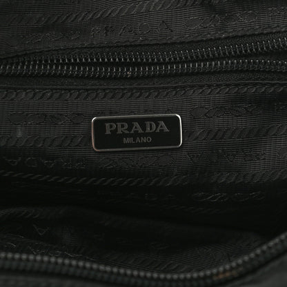 Prada Nylon Cosmetic Pouch Black 6 of 13