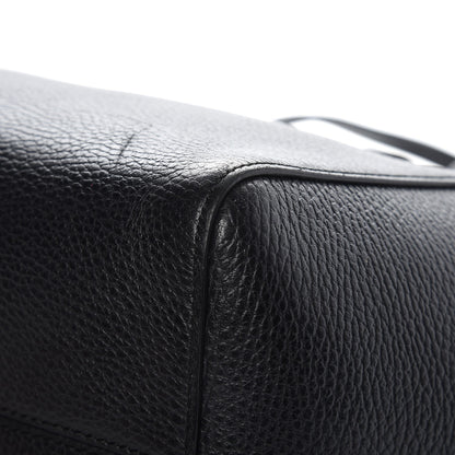 Gucci Pebbled Calfskin Small Swing Tote Black 12 of 14