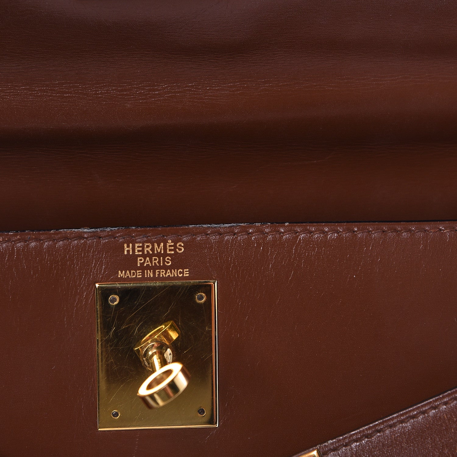 Hermes Box Kelly Sellier 28 Noisette 13 of 22