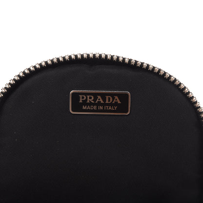 Prada Tessuto Nylon Pocket Mini Bag Black 8 of 10