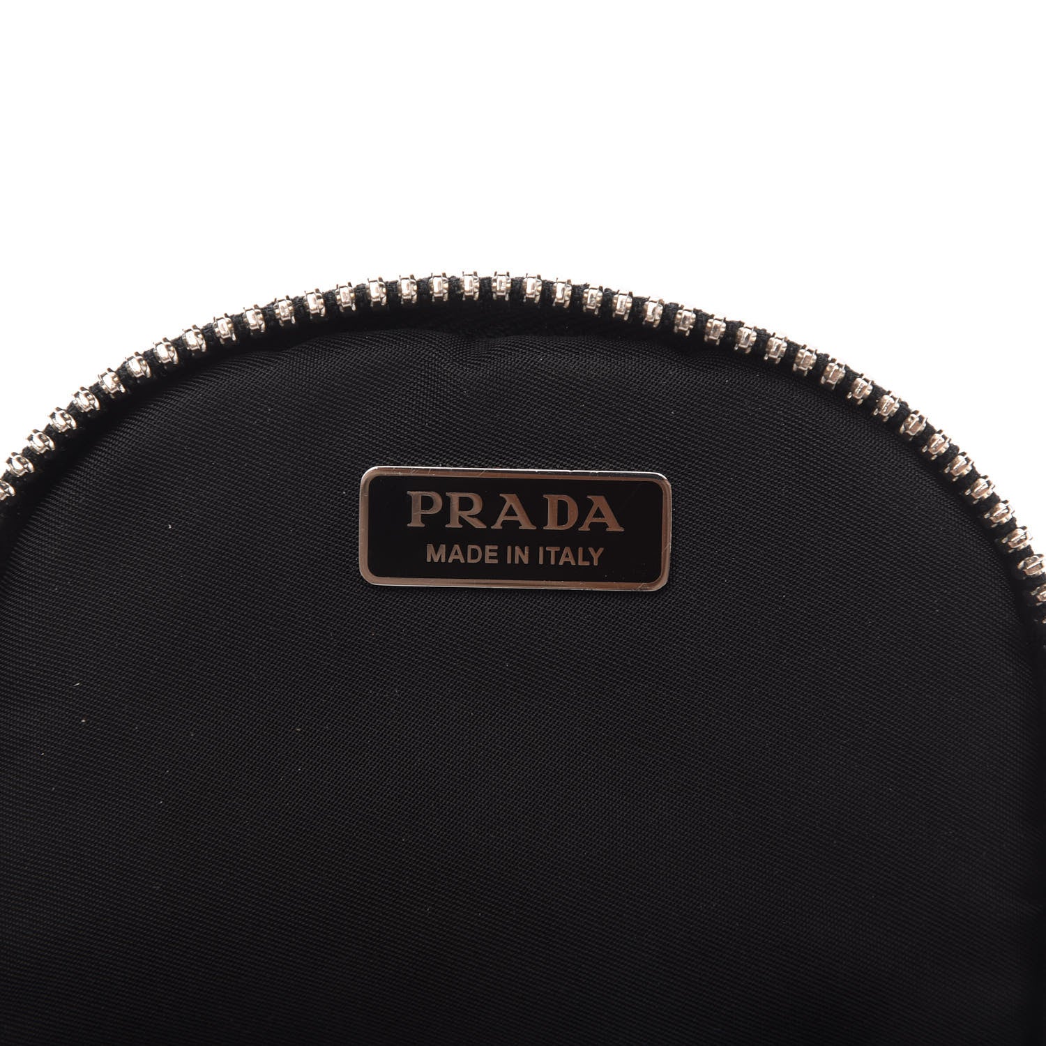 Prada Tessuto Nylon Pocket Mini Bag Black 8 of 10