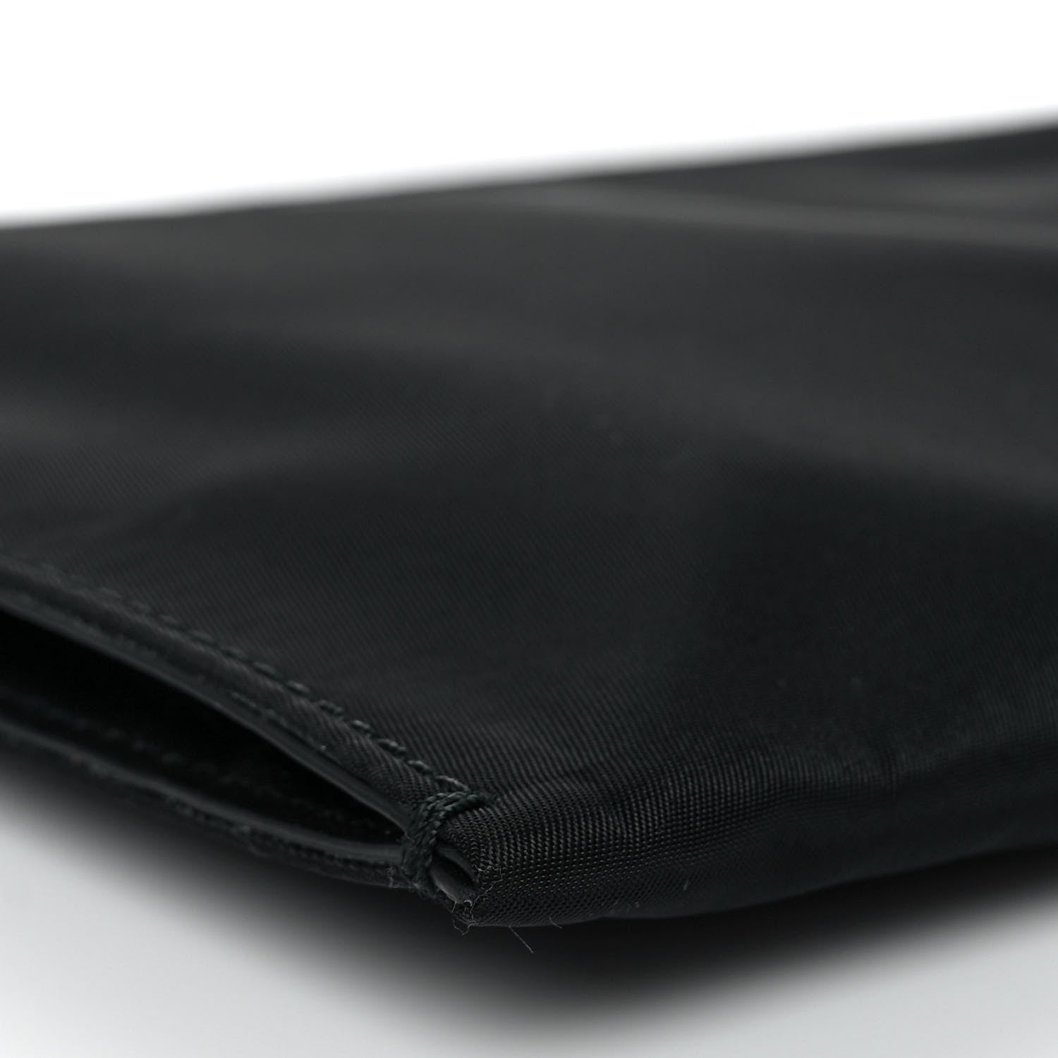 Burberry Nylon Edin Zip Pouch Black Brown 7 of 9