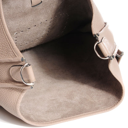 Hermes Taurillon Clemence Evelyne III TGM Gris Tourterelle 7 of 18