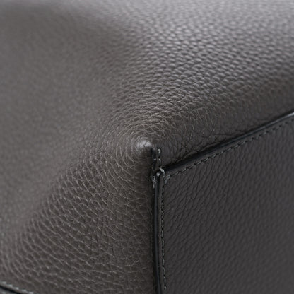 Valentino Garavani Grained Calfskin Rockstud Shoulder Tote Graphite 8 of 11