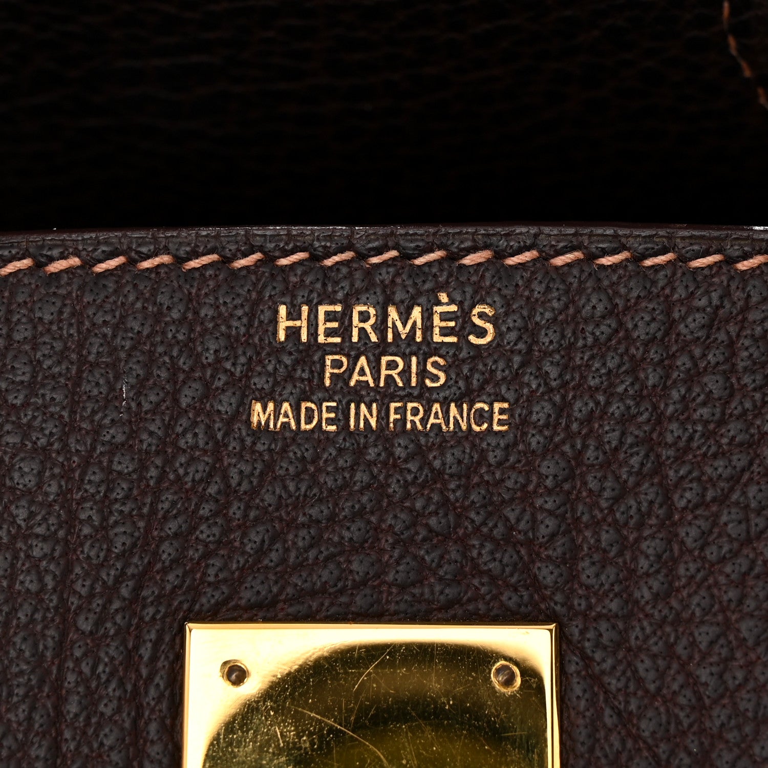 Hermes Fjord Birkin 35 Chocolate 6 of 11