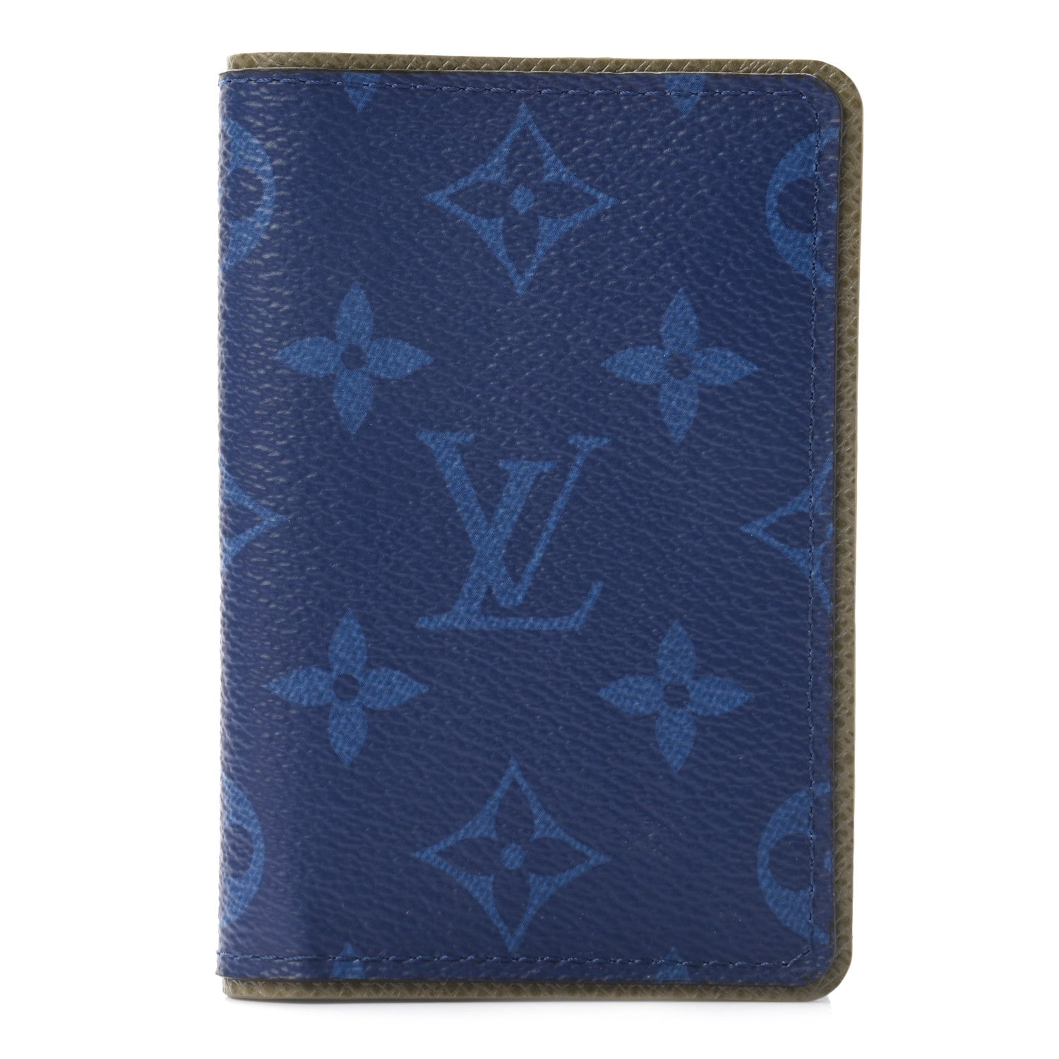 Louis Vuitton Monogram Outdoor Slender Wallet Pacific Blue 1 of 6