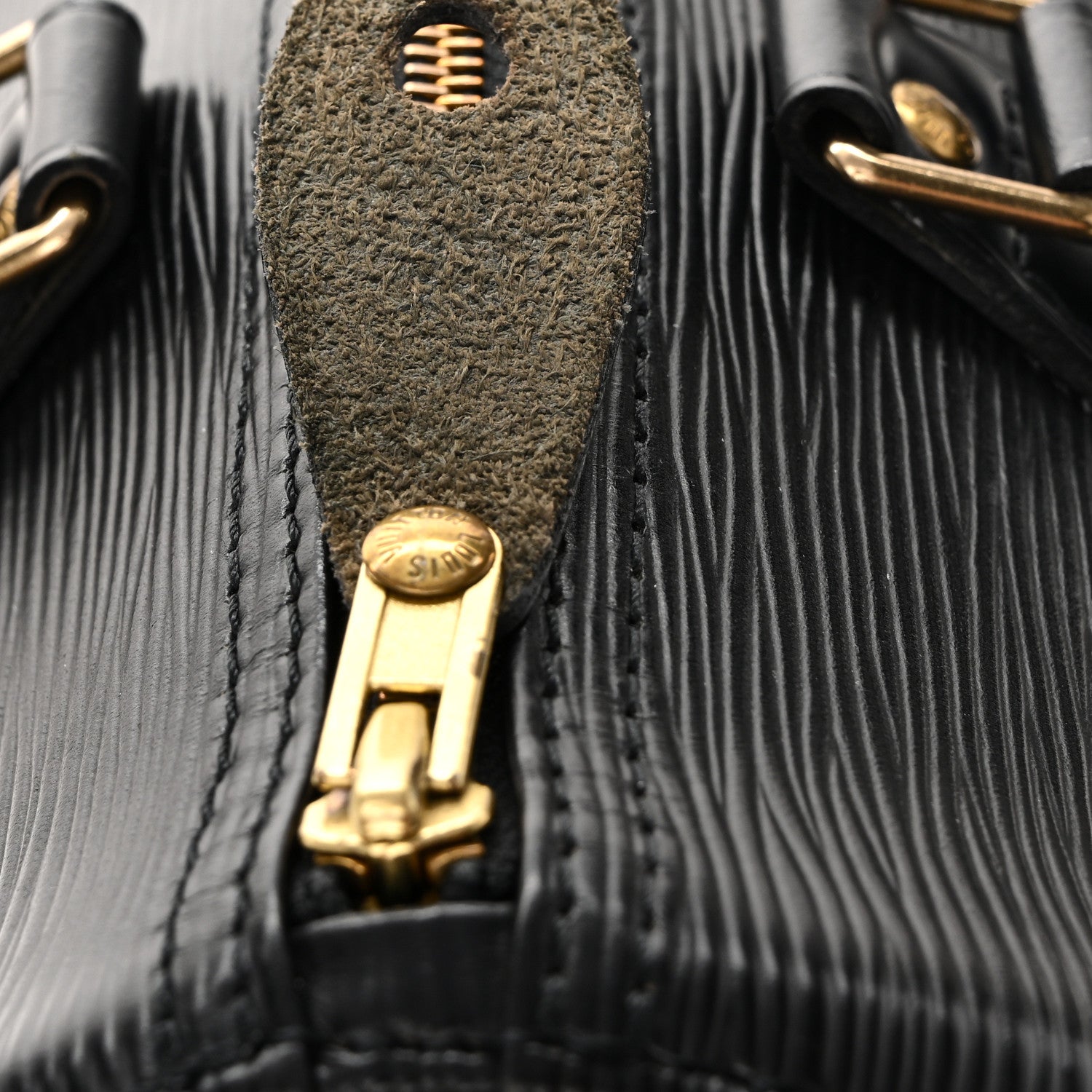 Louis Vuitton Epi Speedy 30 Black 11 of 11