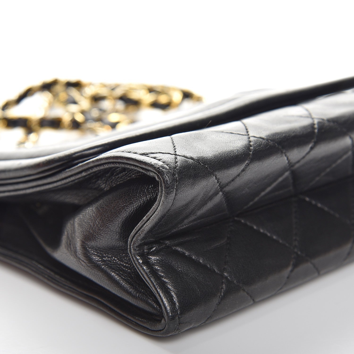 Chanel Lambskin Quilted Tassel Flap Black 9 of 11