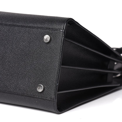 Saint Laurent Grained Calfskin Small Sac De Jour Black 10 of 11