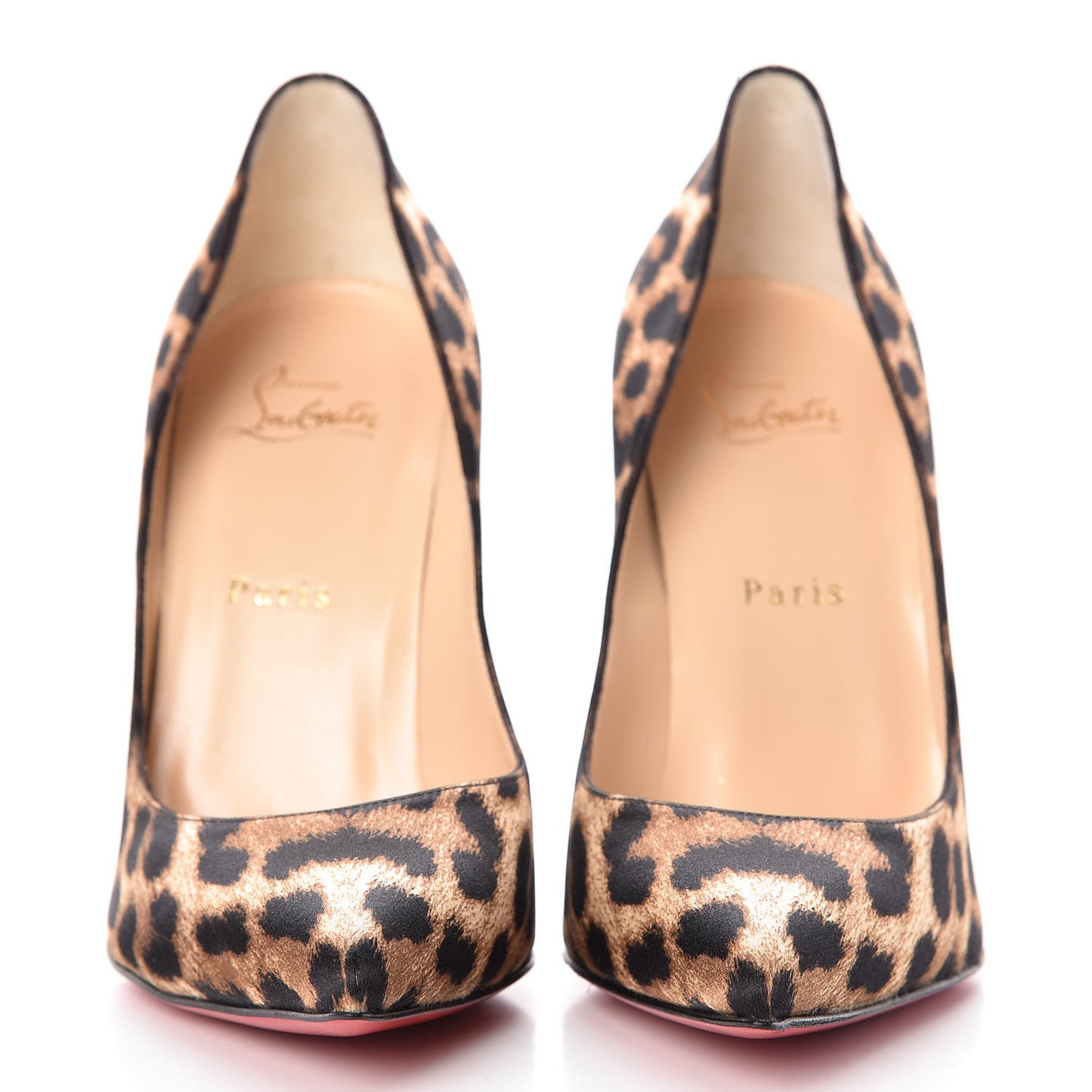 Crepe Satin Leo Pigalle Follies 100 Pumps 39 Brown