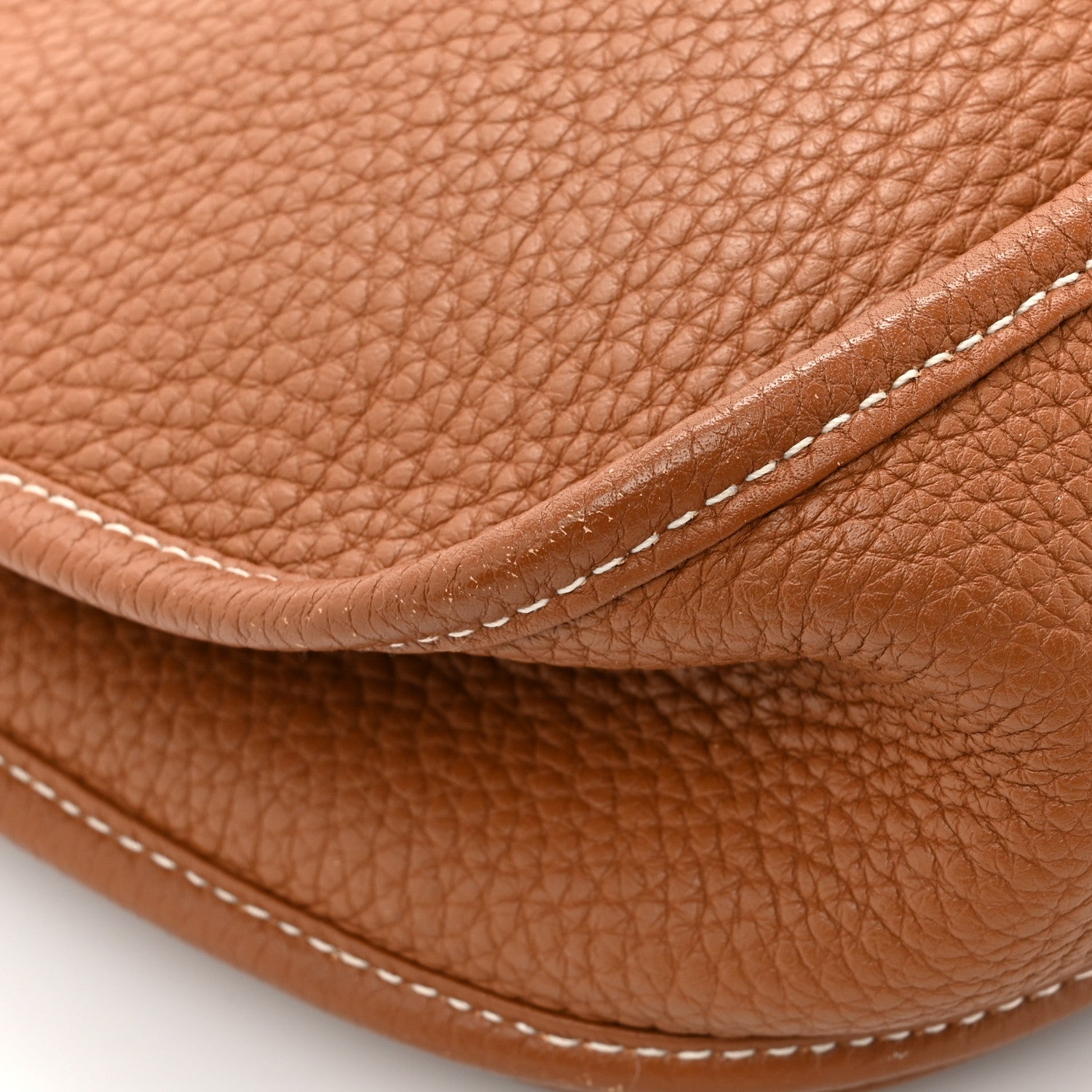 Hermes Taurillon Clemence Evelyne III GM Gold 12 of 15