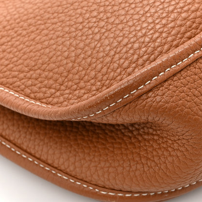 Hermes Taurillon Clemence Evelyne III GM Gold 12 of 15