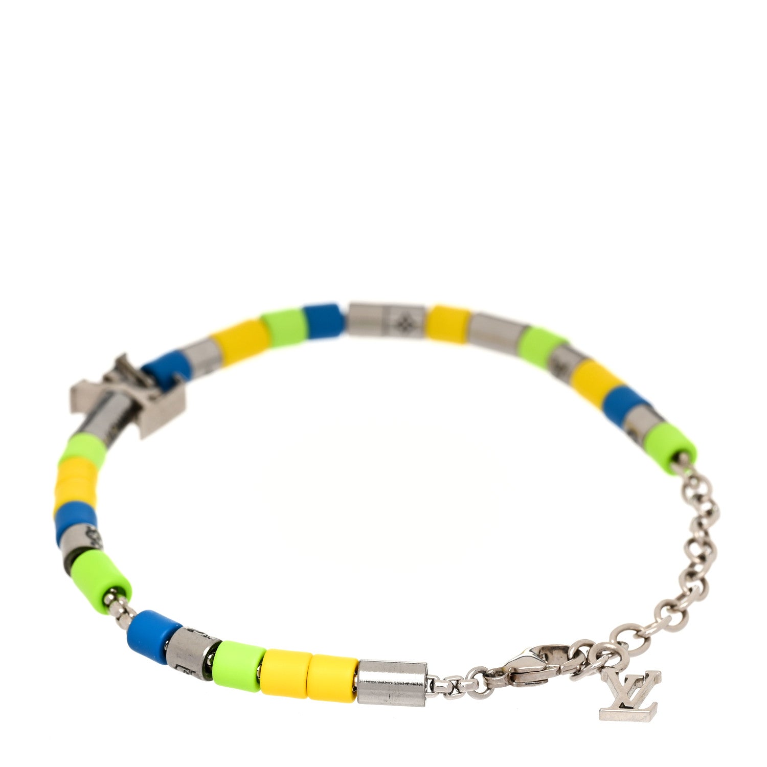 Louis Vuitton Metal Resin LV Sunrise Bead Bracelet Multicolor 3 of 7