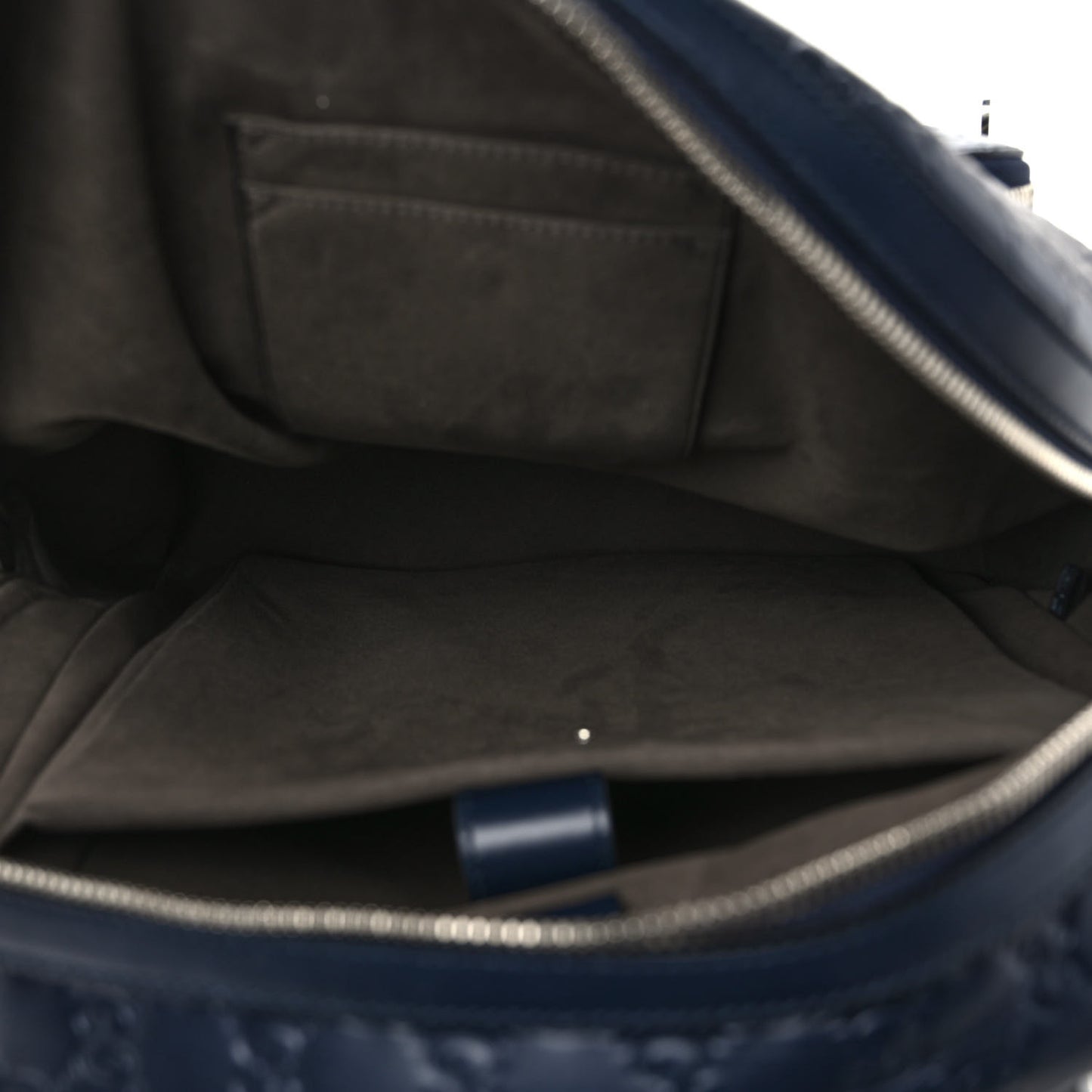 Guccissima Signature Day Backpack Blue