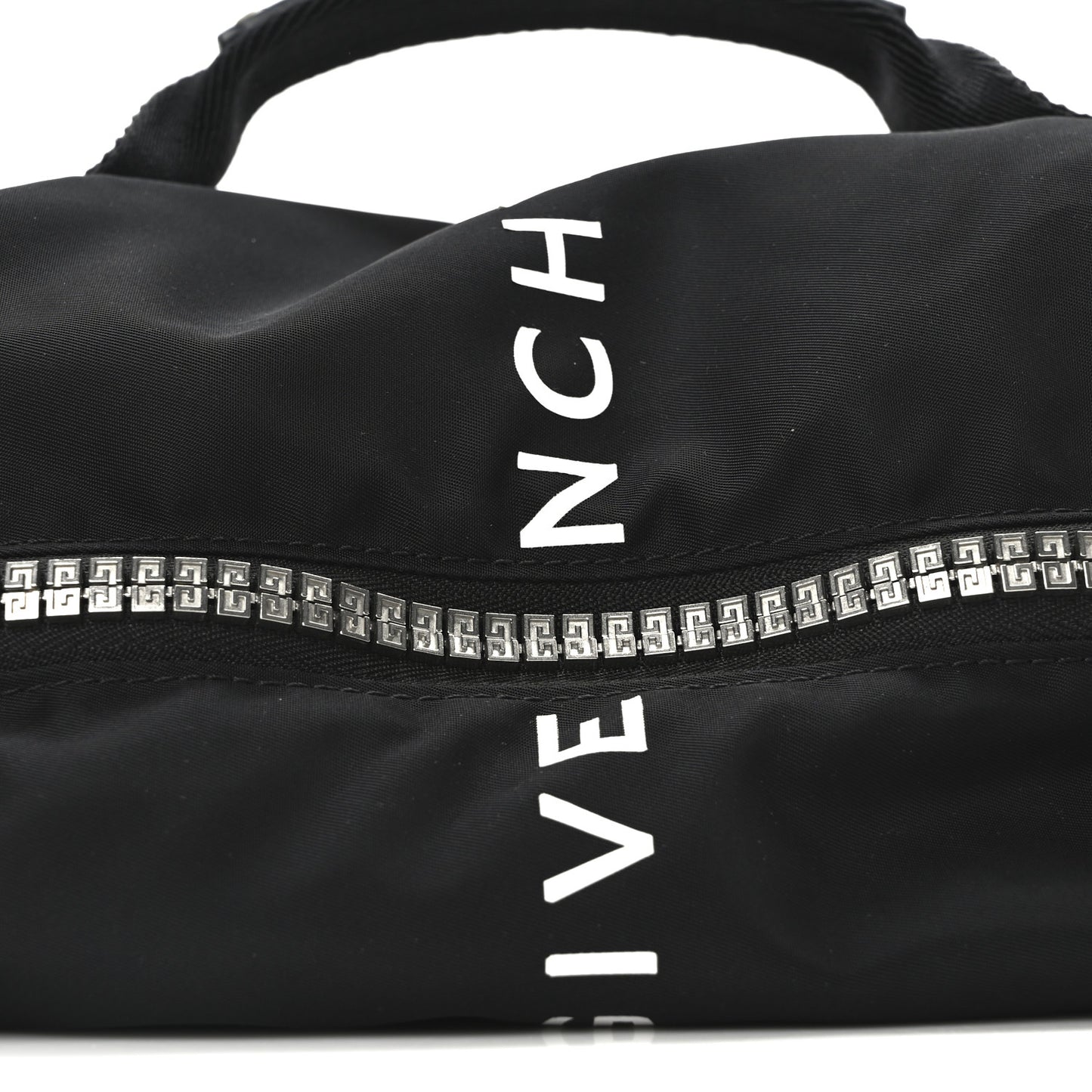 Nylon G-Zip Bum Bag Black