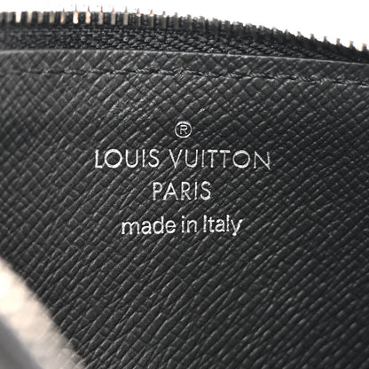 Louis Vuitton Taiga Coin Card Holder Black 6 of 6