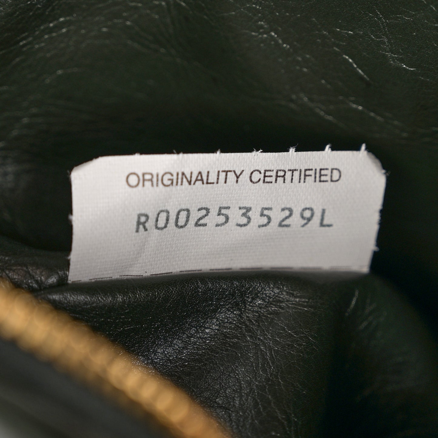 Calfskin Foulard Shoulder Bag Black