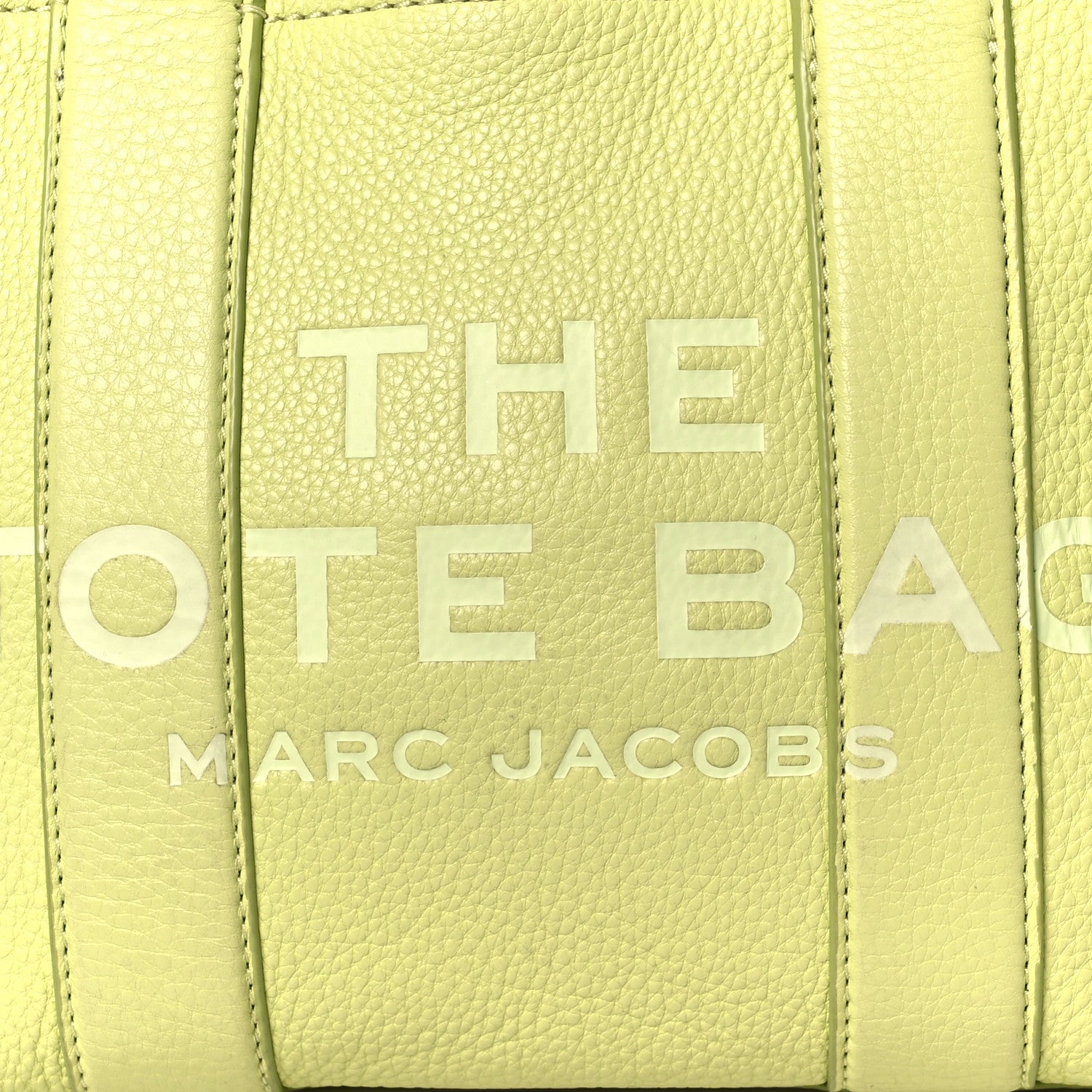 Marc Jacobs Grained Calfskin Small The Tote Bag Limoncello 10 of 12
