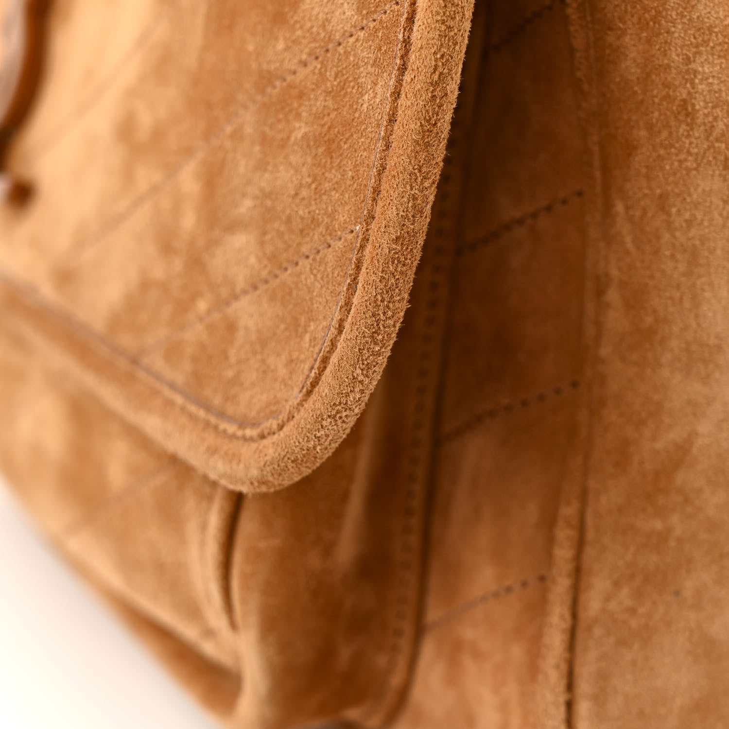 Saint Laurent Suede Monogram Medium Niki Chain Satchel Cinnamon 15 of 18