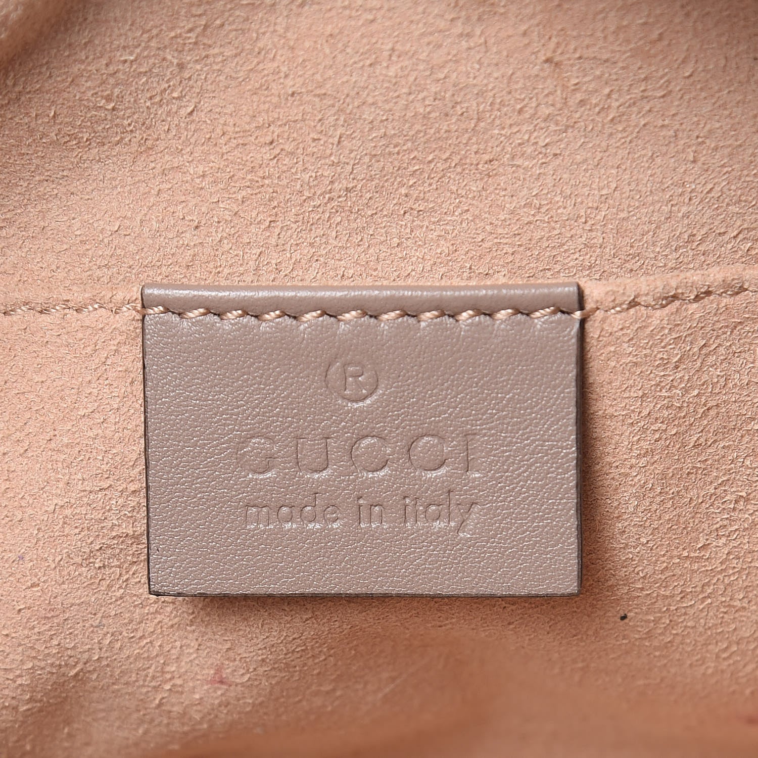 Gucci Calfskin Matelasse GG Marmont Belt Bag 85 34 Porcelain Rose 6 of 13