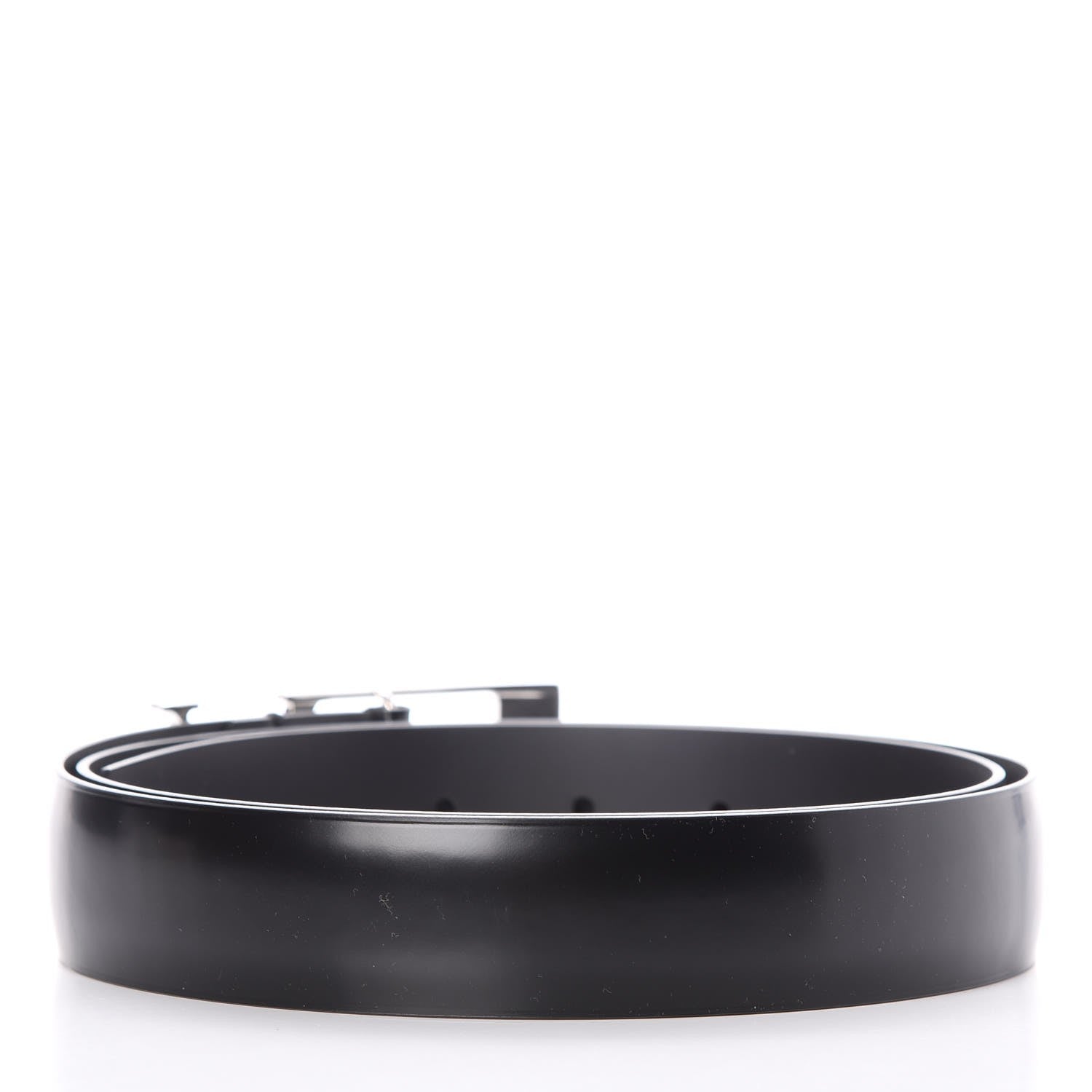 Louis Vuitton Calfskin 30mm Neogram LV Belt 90 36 Black 3 of 9