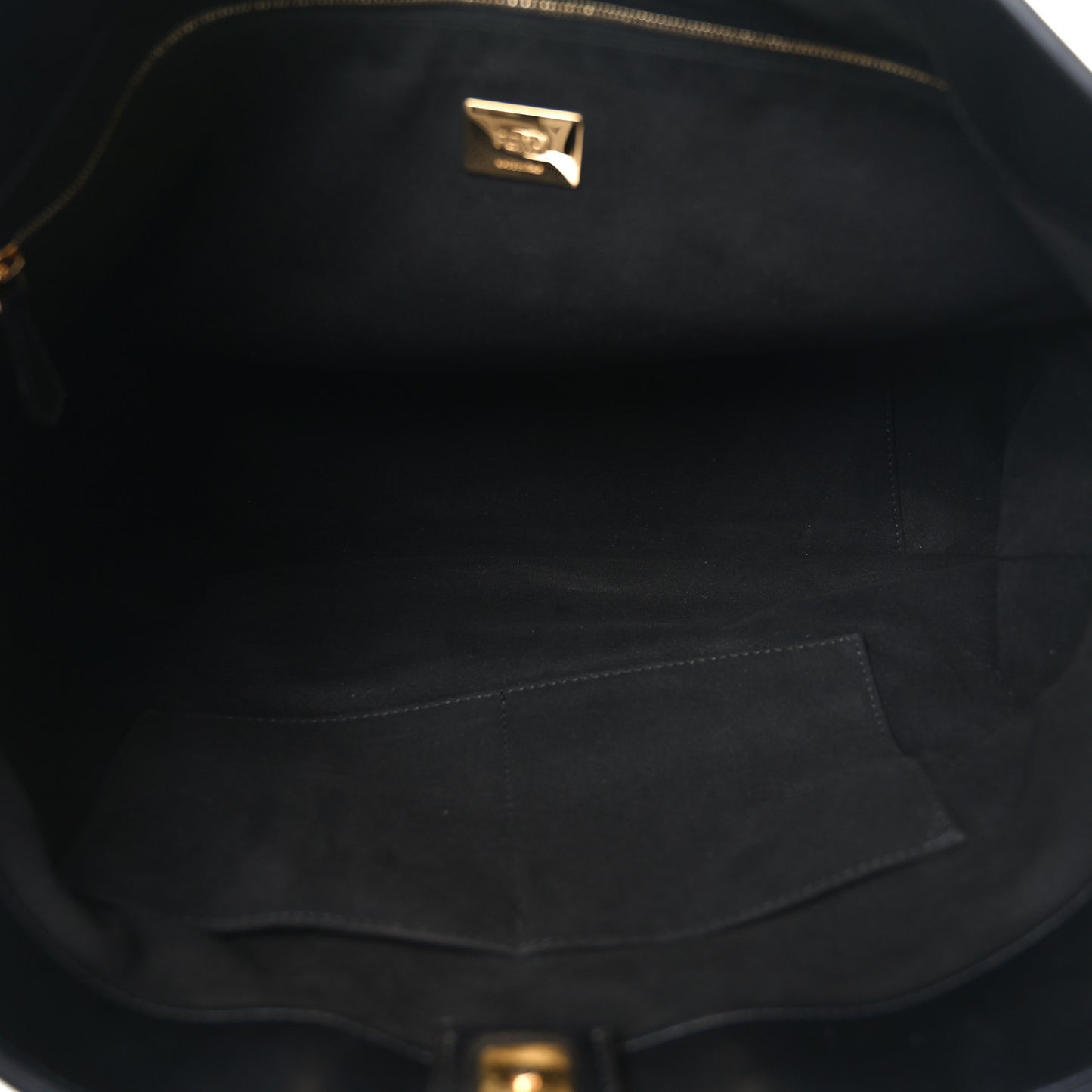 Vitello Glacier Large FF Tote Black