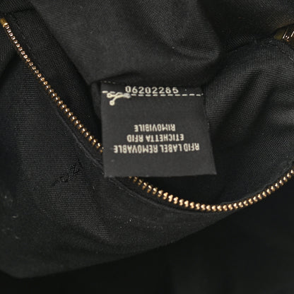Fendi Vitello Grace King Karligraphy Chain Bucket Bag Black Bisquit 6 of 12