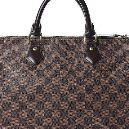 Louis Vuitton Damier Ebene Speedy 30 8 of 10