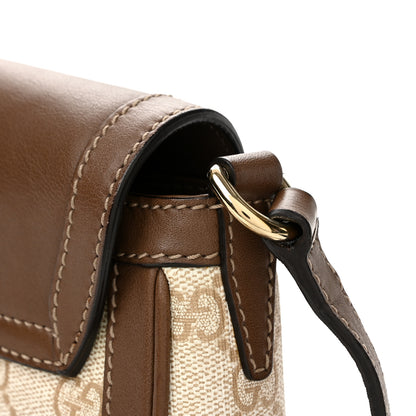 Gucci GG Supreme Monogram Small Nice Messenger Bag Brown 14 of 14