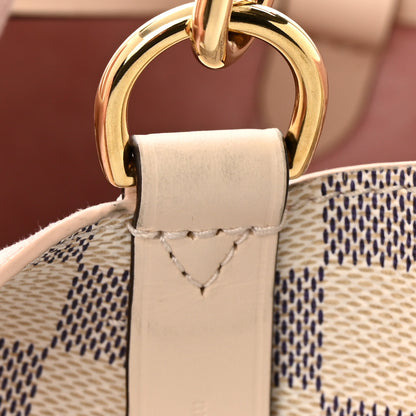Louis Vuitton Damier Azur Braided Neonoe BB Pink 11 of 11