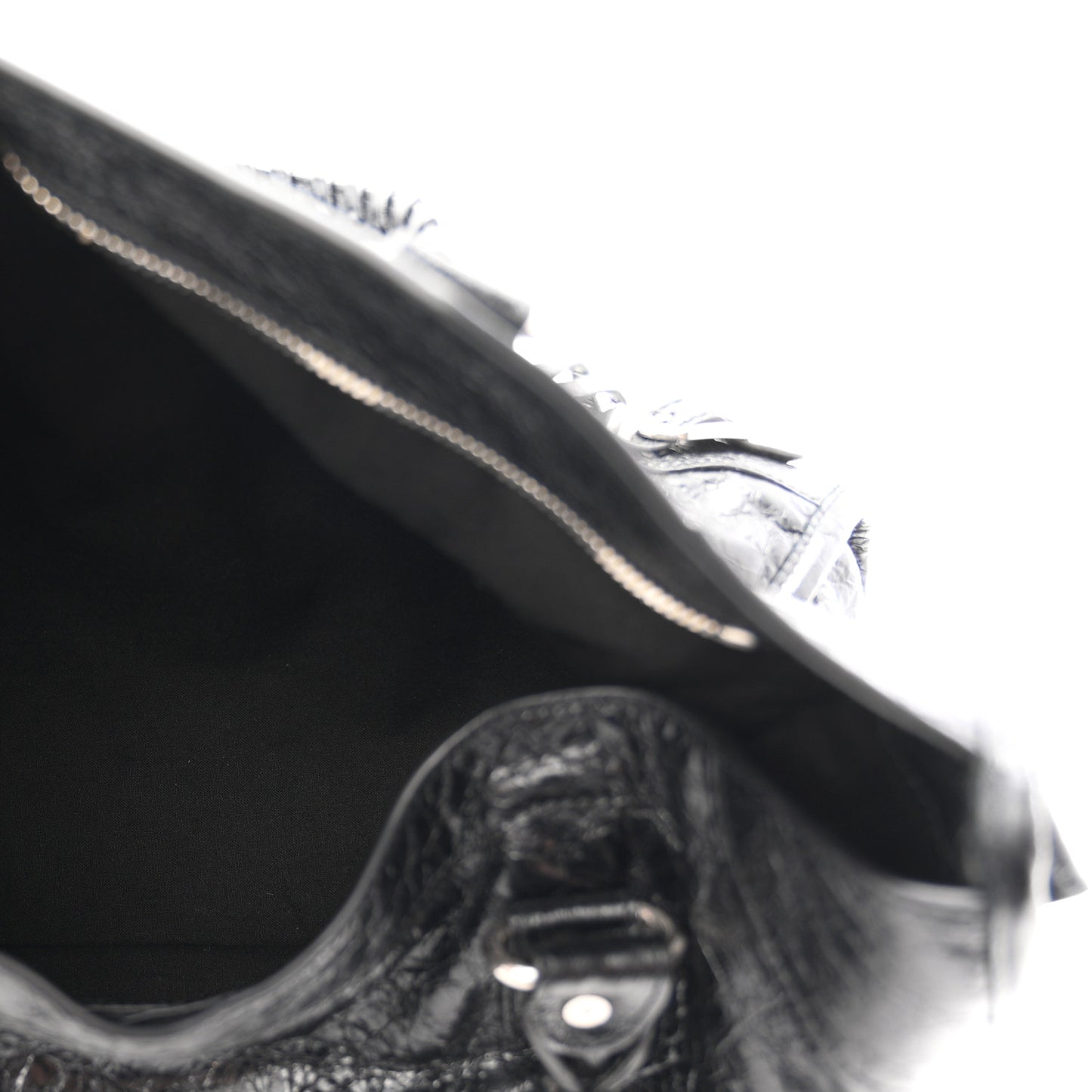 Agneau Arena Silver Hardware Medium Le City Black