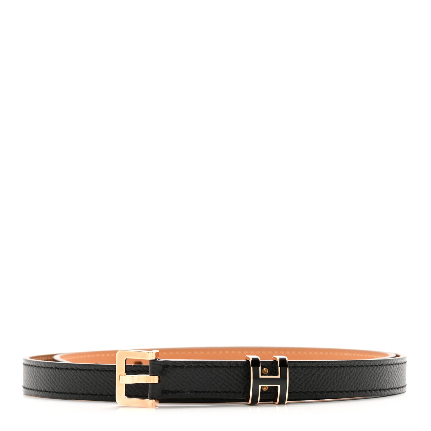 Epsom 15mm Pop H Belt 80 Black