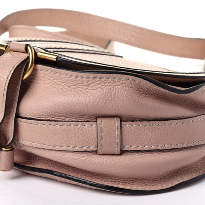 Chloe Calfskin Mini Marcie Round Crossbody Bag Blush Nude 9 of 10