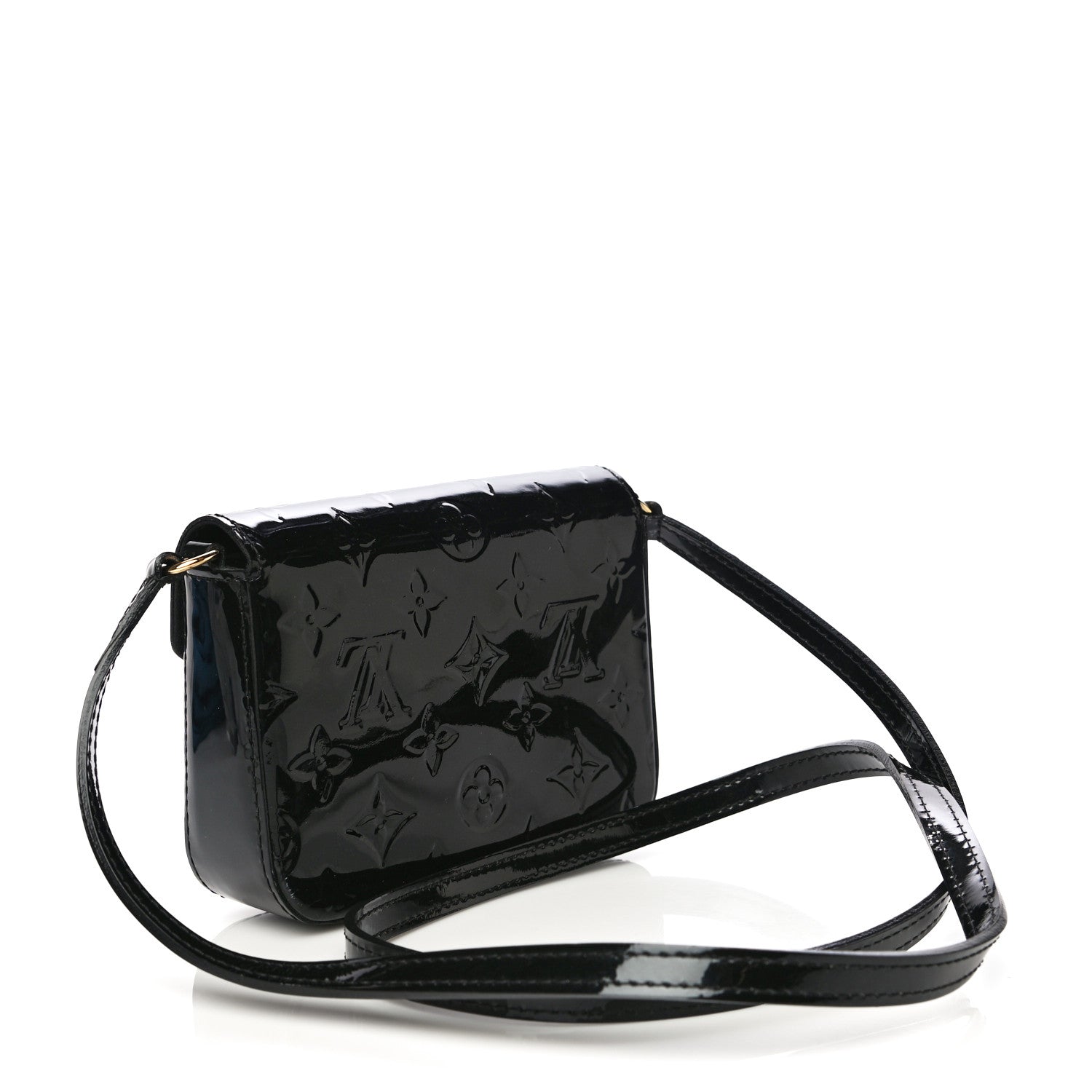 Louis Vuitton Vernis Mini Sac Lucie Black 3 of 9