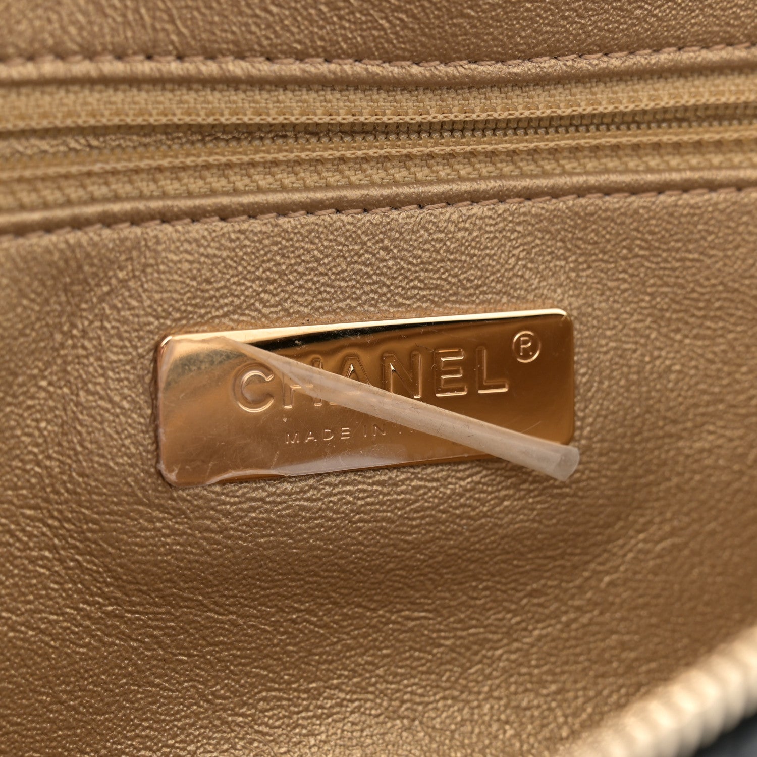 Chanel Lambskin Quilted All About Chains Waist Belt Bag Black 5 of 9