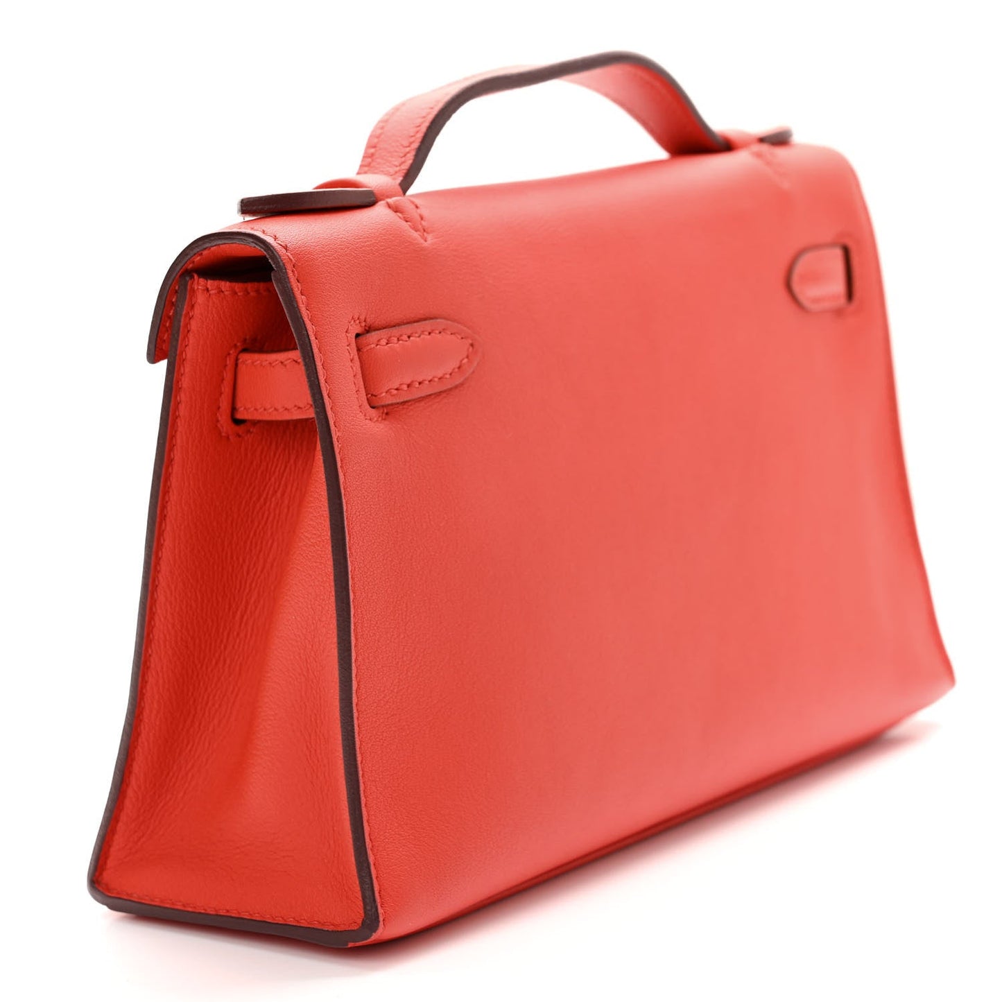 Swift Kelly Pochette Clutch Rouge Tomate