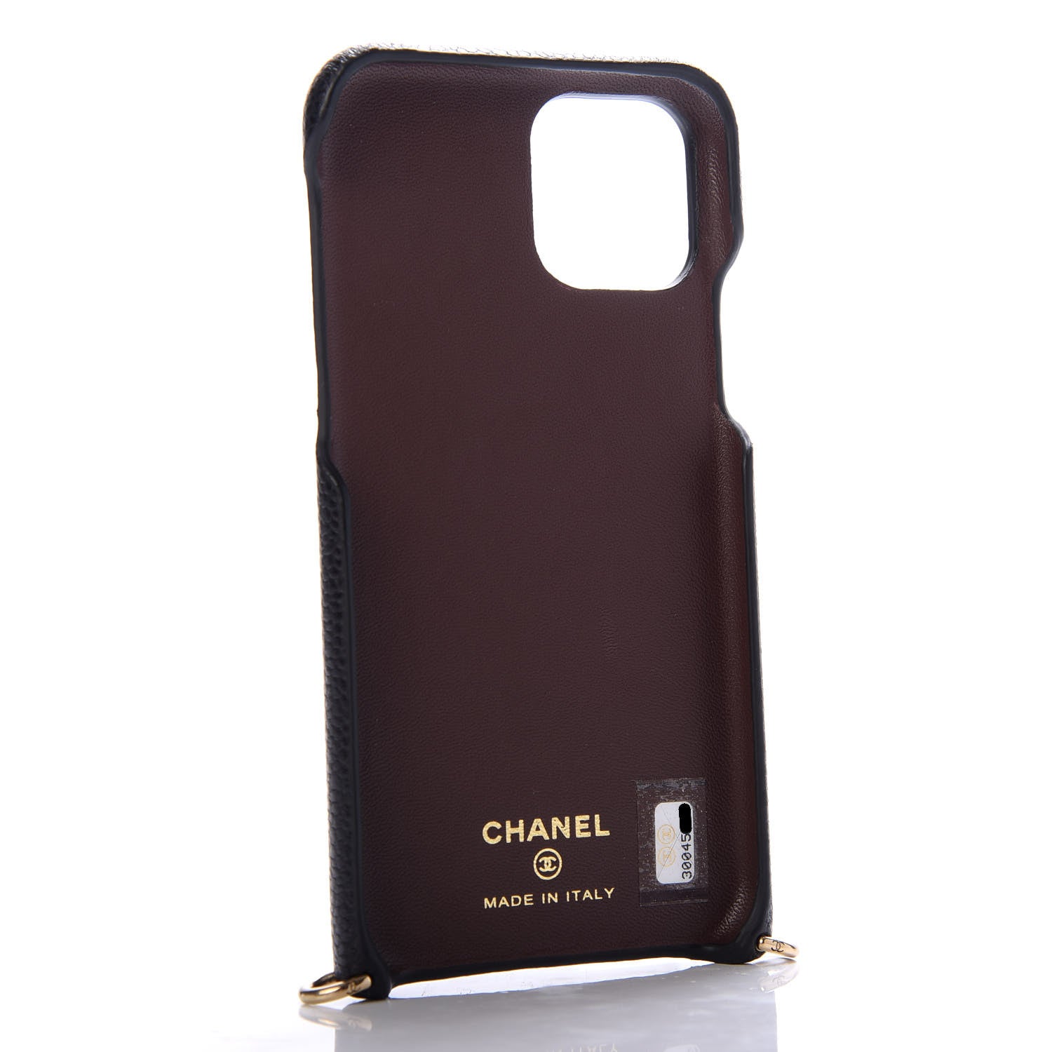 Chanel Caviar Quilted iPhone XI Pro Case With Chain Black 3 of 6
