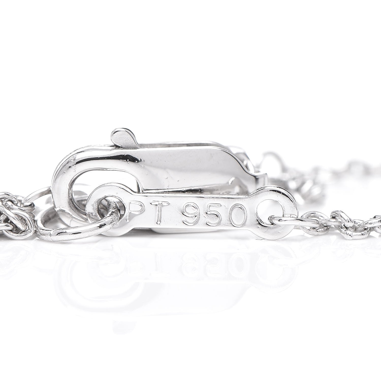 Tiffany Platinum Diamond .08ct Elsa Peretti Diamonds by the Yard Bracelet 5 of 6