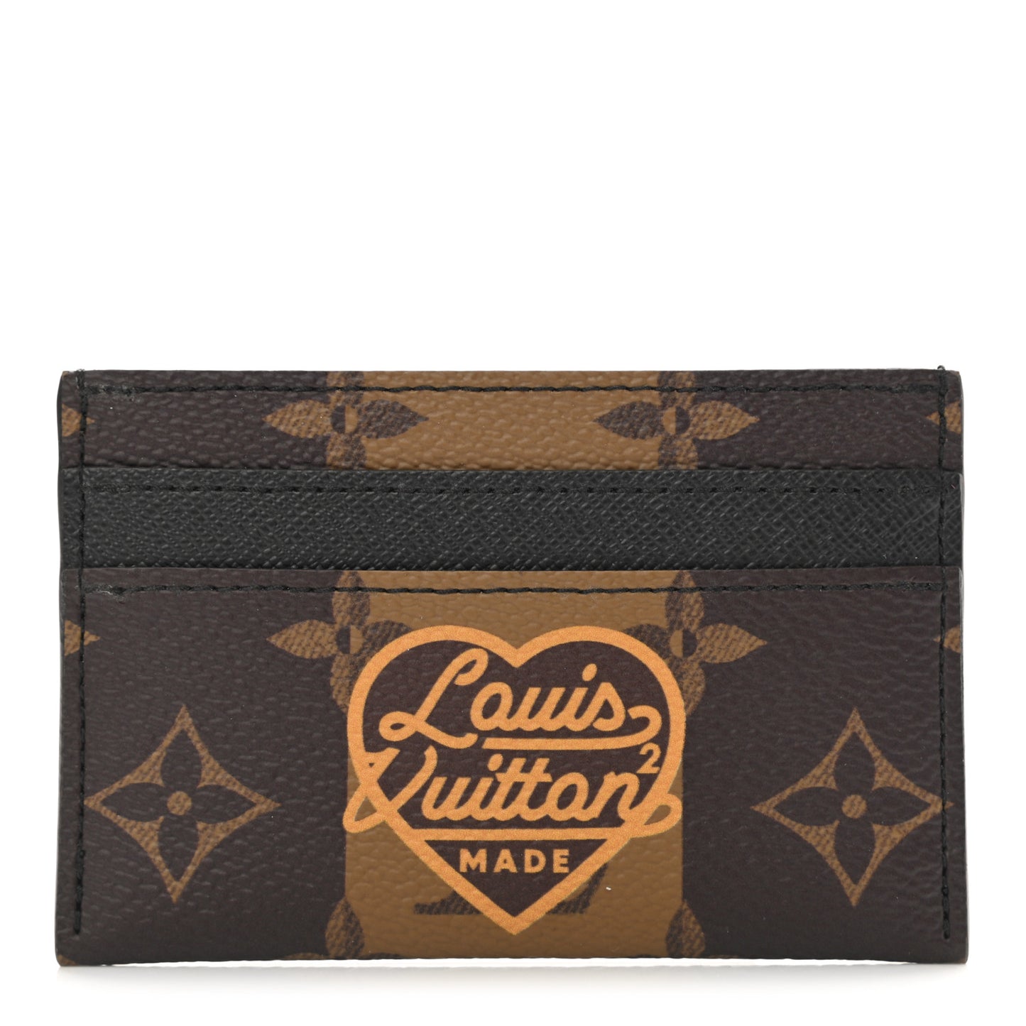 X NIGO Reverse Monogram Double Card Holder