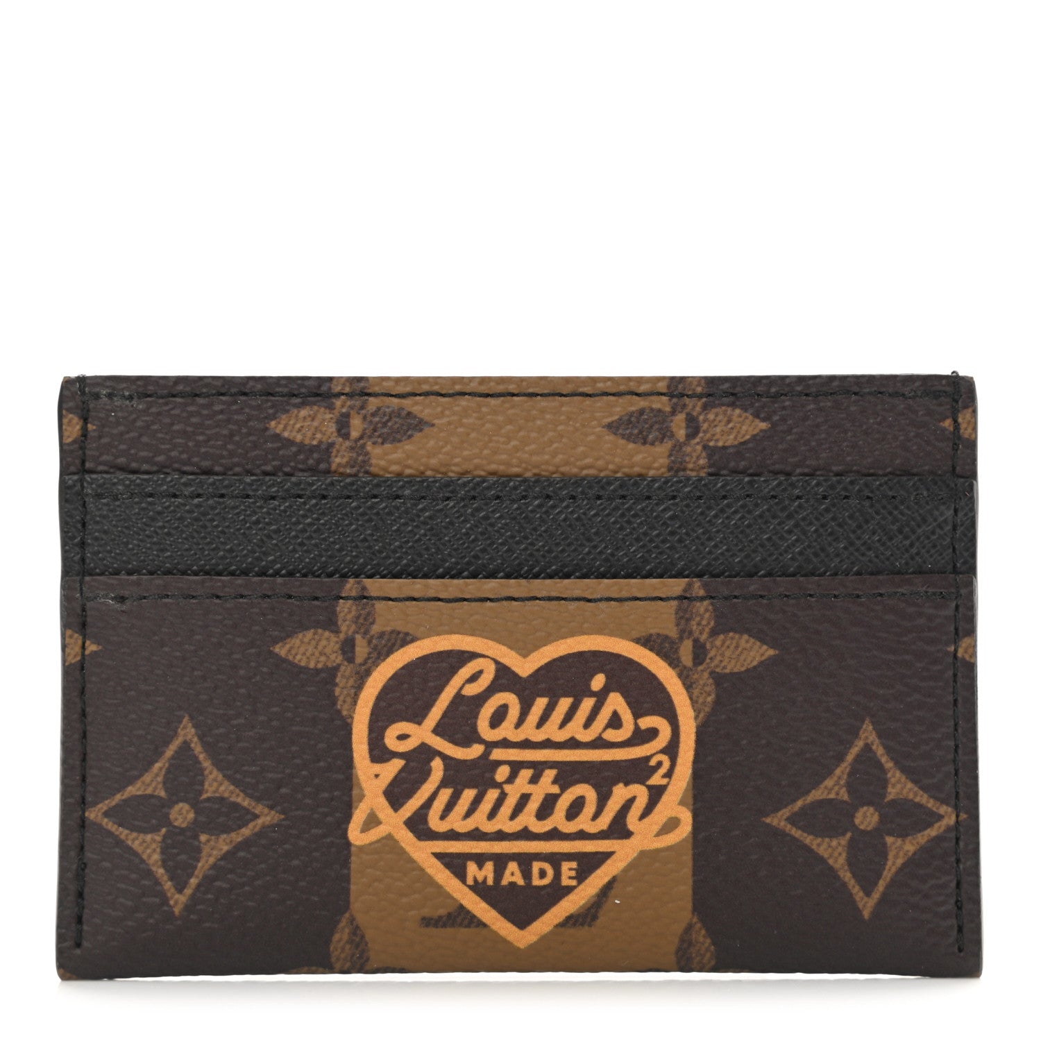 Louis Vuitton X NIGO Reverse Monogram Double Card Holder 1 of 5