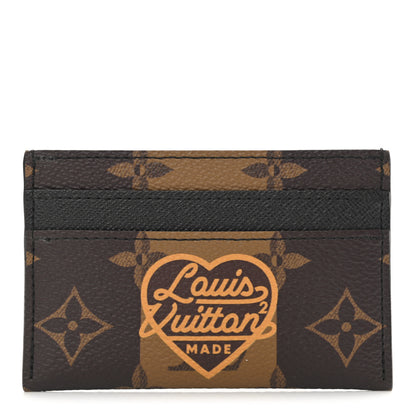 Louis Vuitton X NIGO Reverse Monogram Double Card Holder 1 of 5