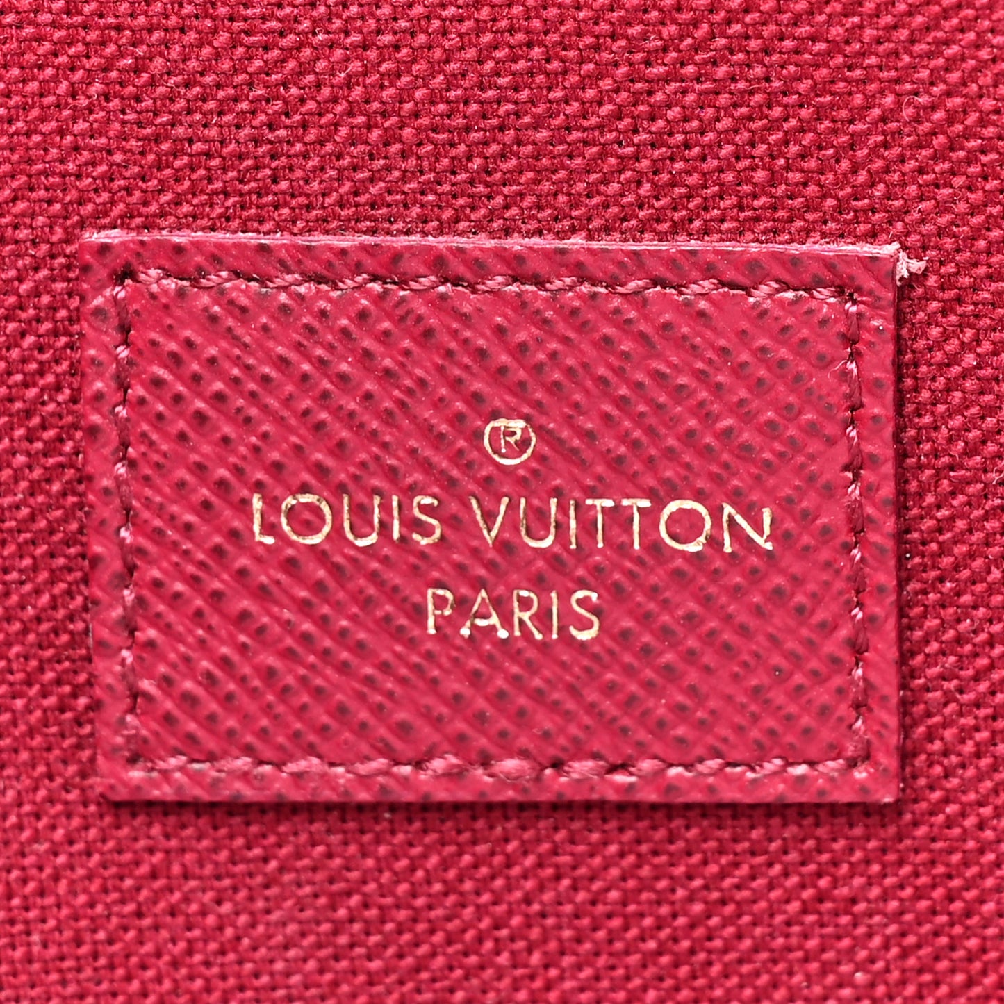 LOUIS VUITTON Monogram Pochette Felicie Chain Wallet Fuchsia