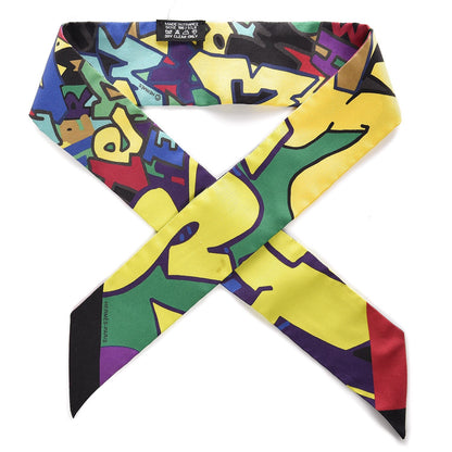 Hermes Silk Graff Twilly Multi 1 of 7