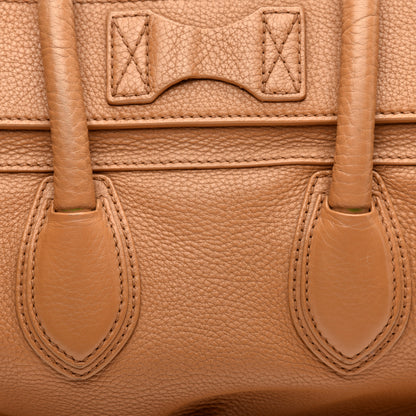 Celine Drummed Calfskin Mini Luggage Camel 10 of 13