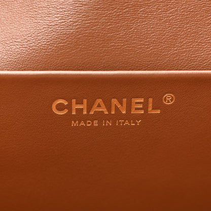 Chanel Suede Calfskin Small Souplissimo Maxi Flap Camel 14 of 21