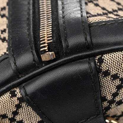 Gucci Diamante Vintage Web Medium Boston Black 28 of 29