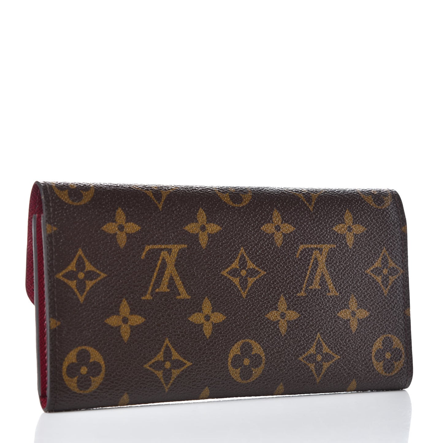 Monogram Emilie Wallet Fuchsia