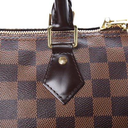 Louis Vuitton Damier Ebene Speedy Bandouliere 25 10 of 15