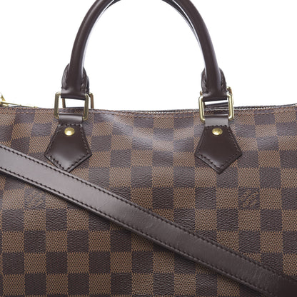 Louis Vuitton Damier Ebene Speedy Bandouliere 30 11 of 12