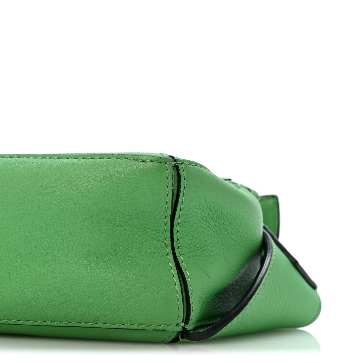Calfskin Mini Puzzle Bumbag Clover Green